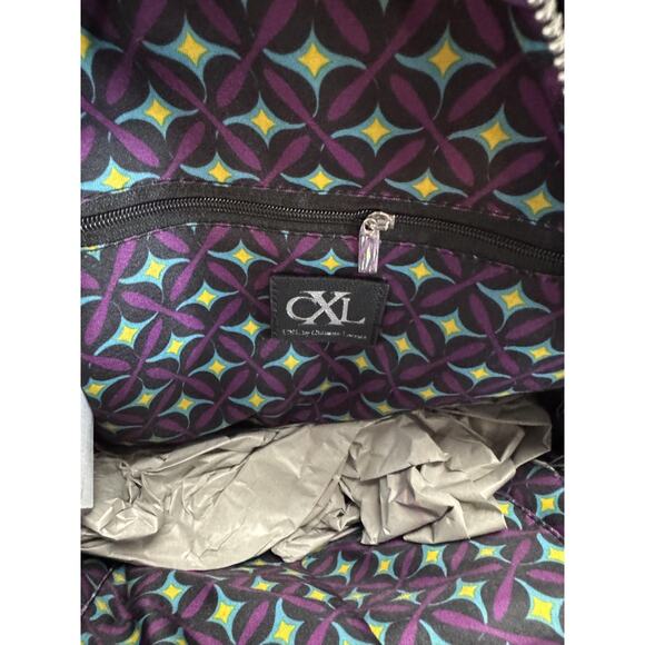 CXL by Christian Lacroix Backpack Black Pine Caviar Faux Leather CXLH24981-BLAK - Picture 8 of 9